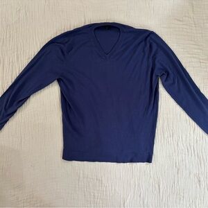 Kenneth Cole New York Blue Knit Top